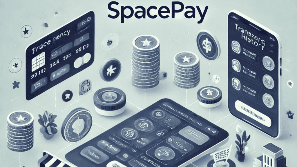 거래에 사용되는 휴대폰의 SpacePay