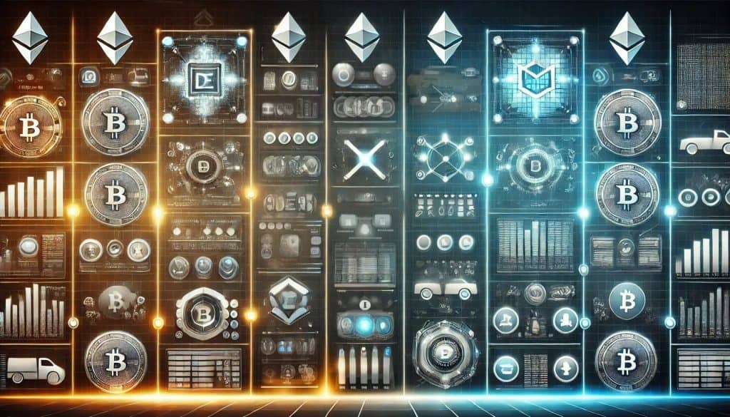 Comparison table highlighting the main differences between decentralized exchanges (dex) and centralized exchanges.