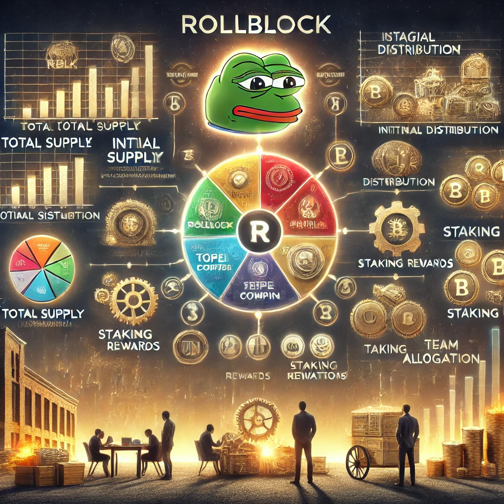 Rollblock (RBLK) and Pepecoin's Tokenomics