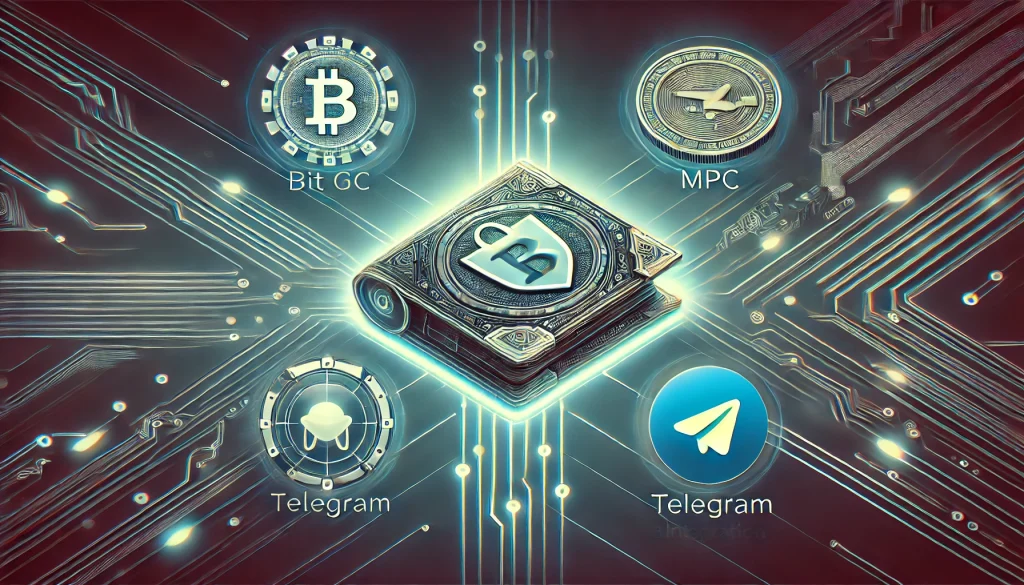 Bitget Wallet with MPC security and Telegram integration.