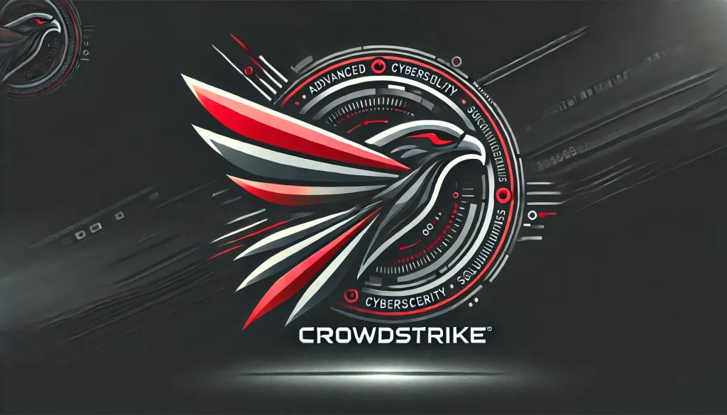 고급 사이버 보안 솔루션을 상징하는 CrowdStrike Falcon 로고