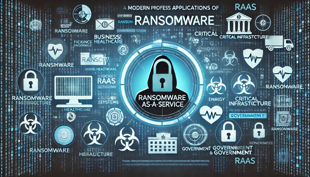 기업, 의료, 중요 인프라, 정부에 영향을 미치는 랜섬웨어가 RaaS 확장 공격을 통해 확산되고 있습니다.