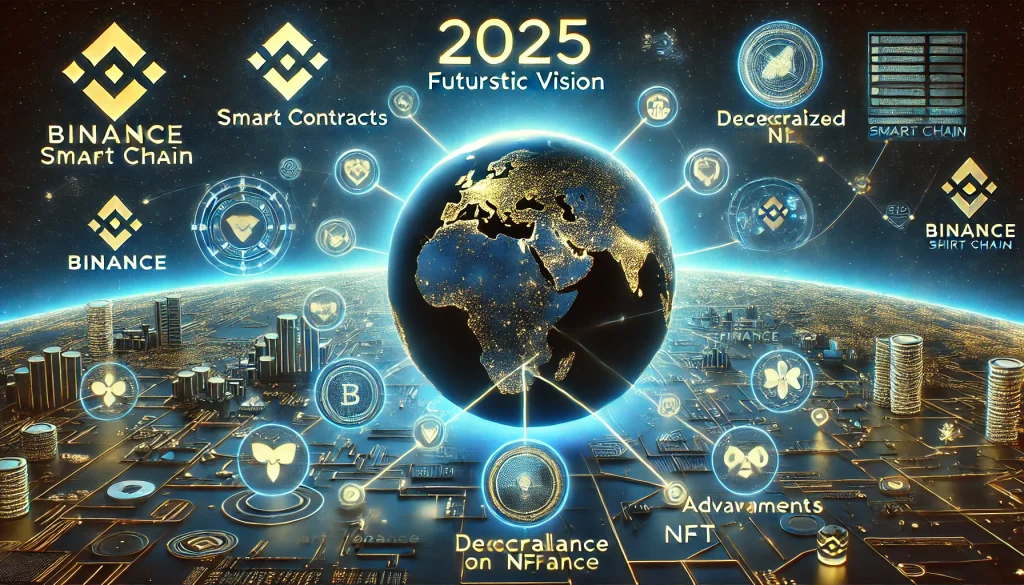 2025 futuristic vision of Binance Smart Chain milestones and global digital innovations