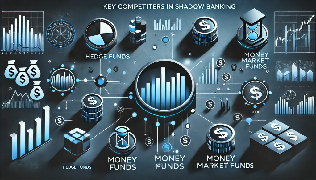 Key competitors in such as hedge funds and money market funds.