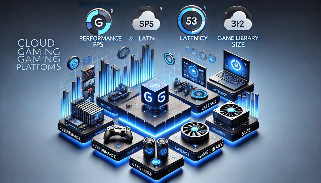 Top platforms with performance and game library features highlighted.