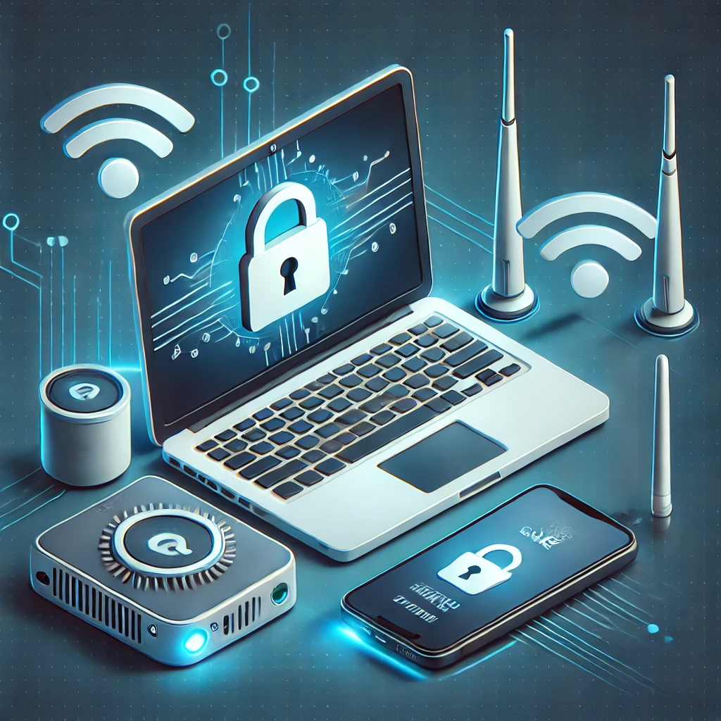 Cybersecurity tips for safe remote work practices.