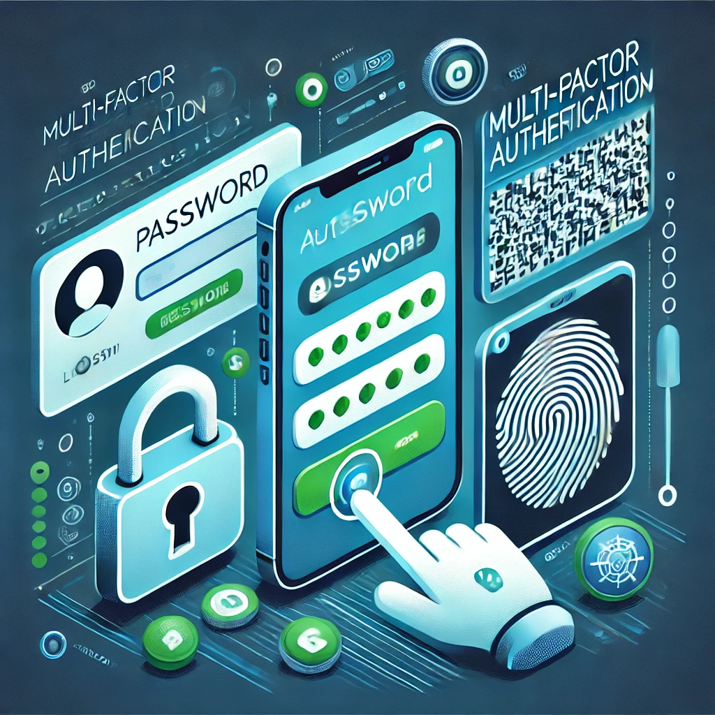 A use of Multi-factor authentication (MFA) in online accounts