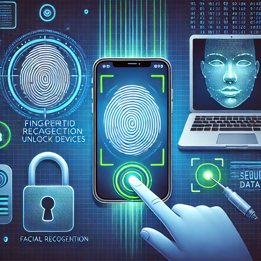 Biometrics unlocking devices and securing data