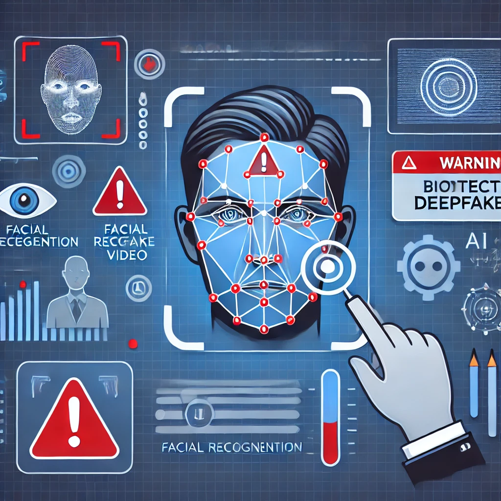 Biometrics detecting deepfakes for digital security