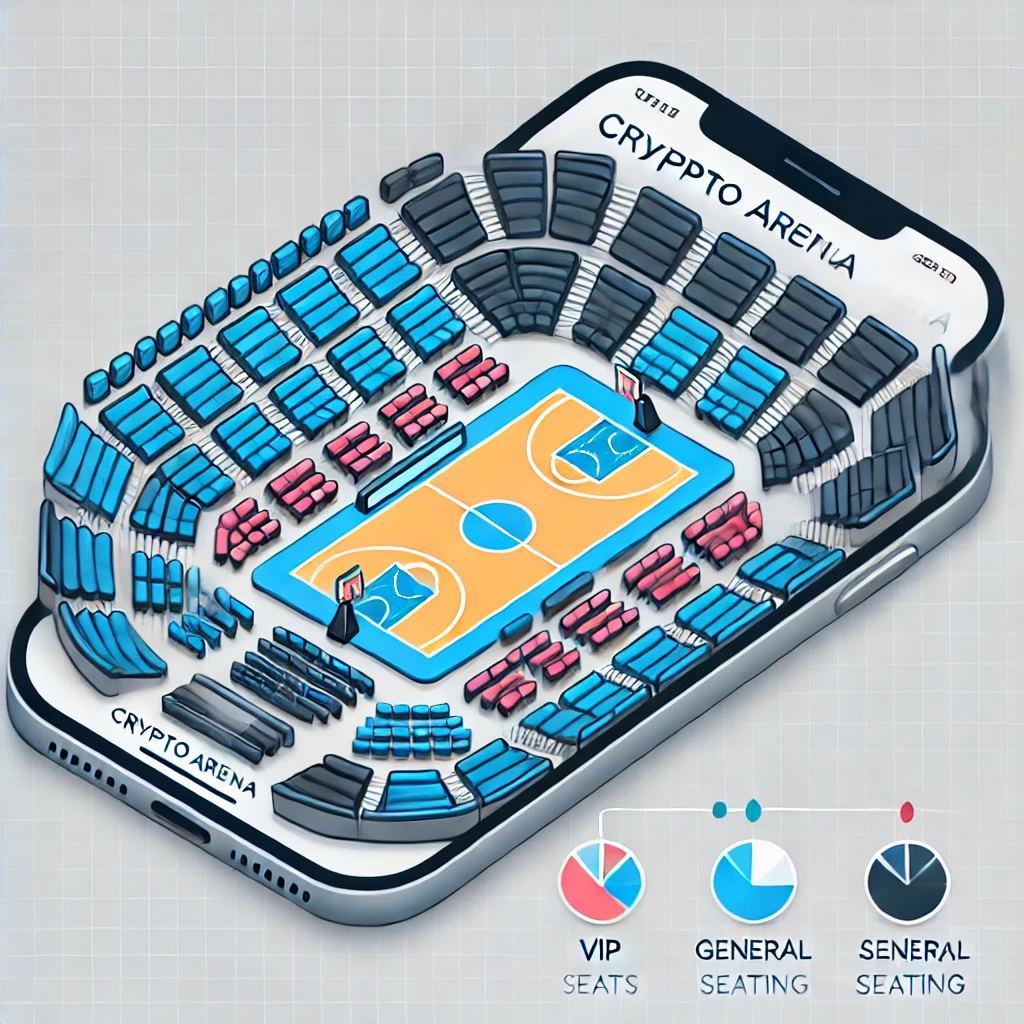 Crypto Arena Seating Chart layout.