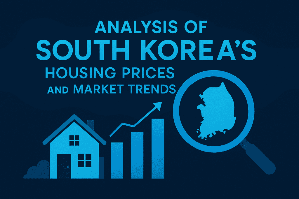 Analysis of South Korea's housing prices and market trends.
