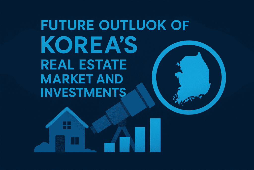 Future outlook of Korea’s real estate market and investments.