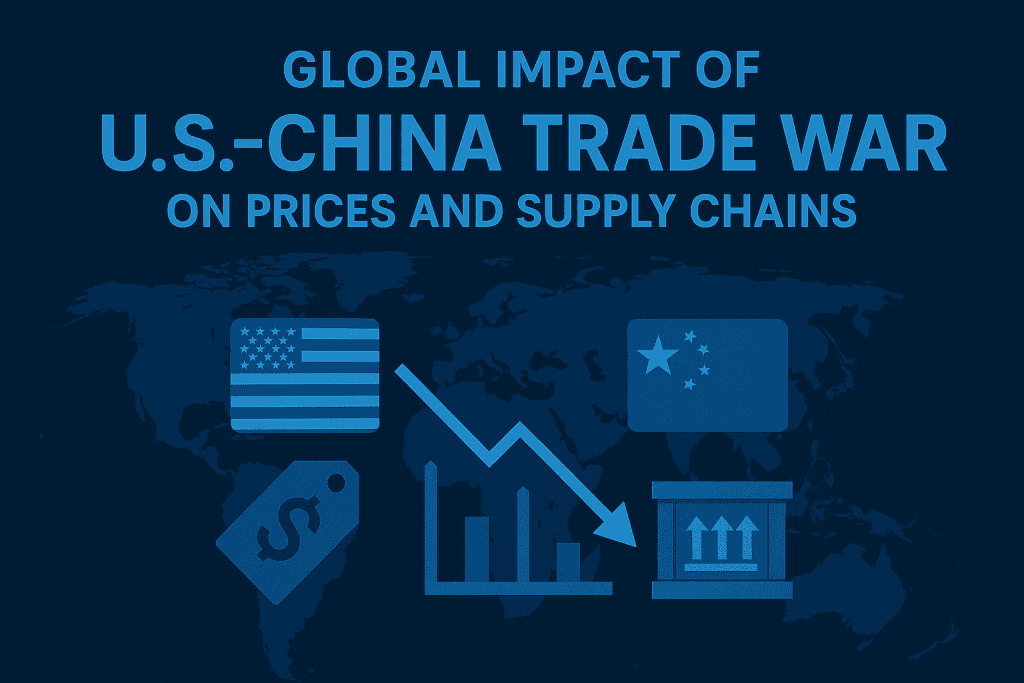 Global impact of U.S.-China trade war on prices and supply chains