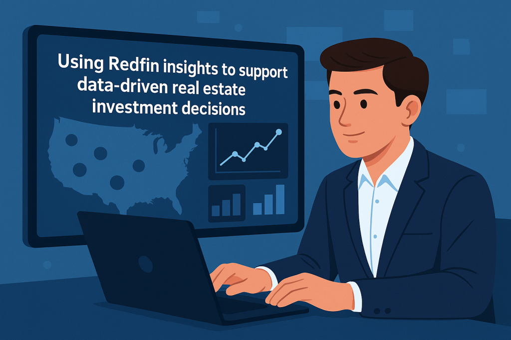 Using Redfin insights to support data-driven real estate investment decisions.