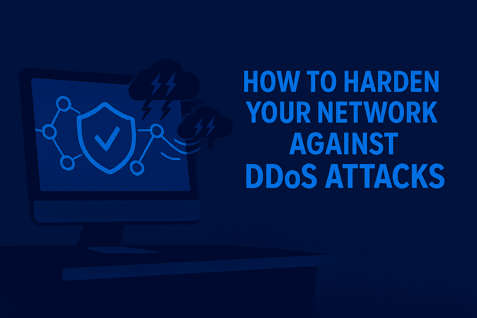 DDoS 공격으로부터 네트워크를 강화하는 방법