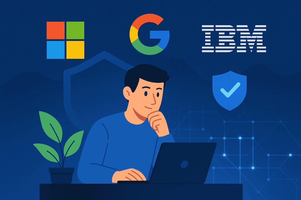 Top Technology Companies like Microsoft, Google, and IBM to fight against cyber threat