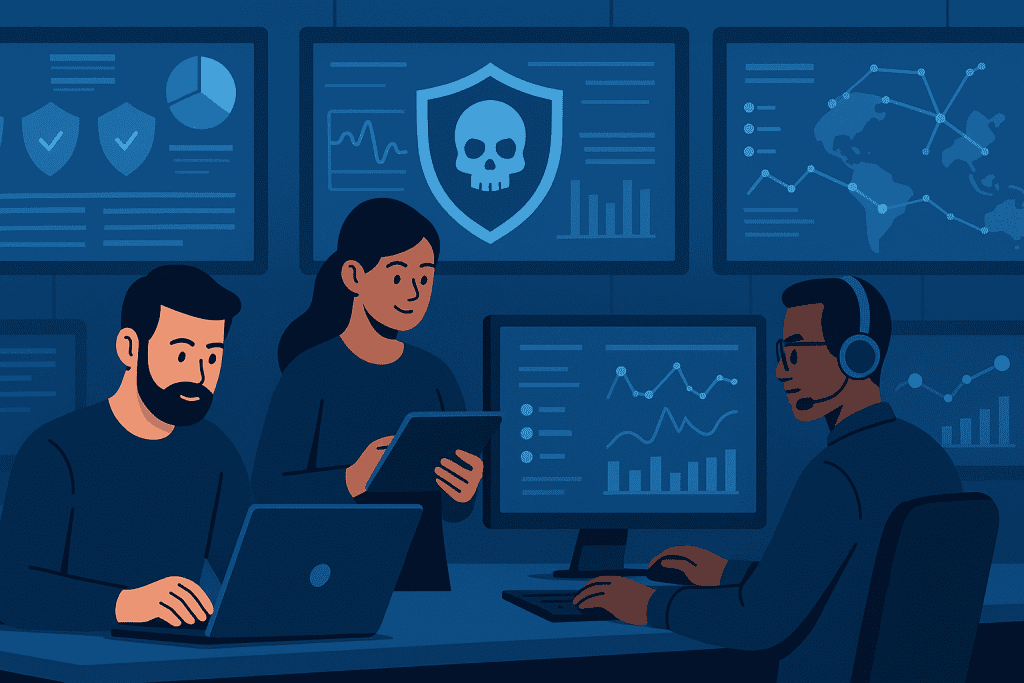 People working in Cybersecurity