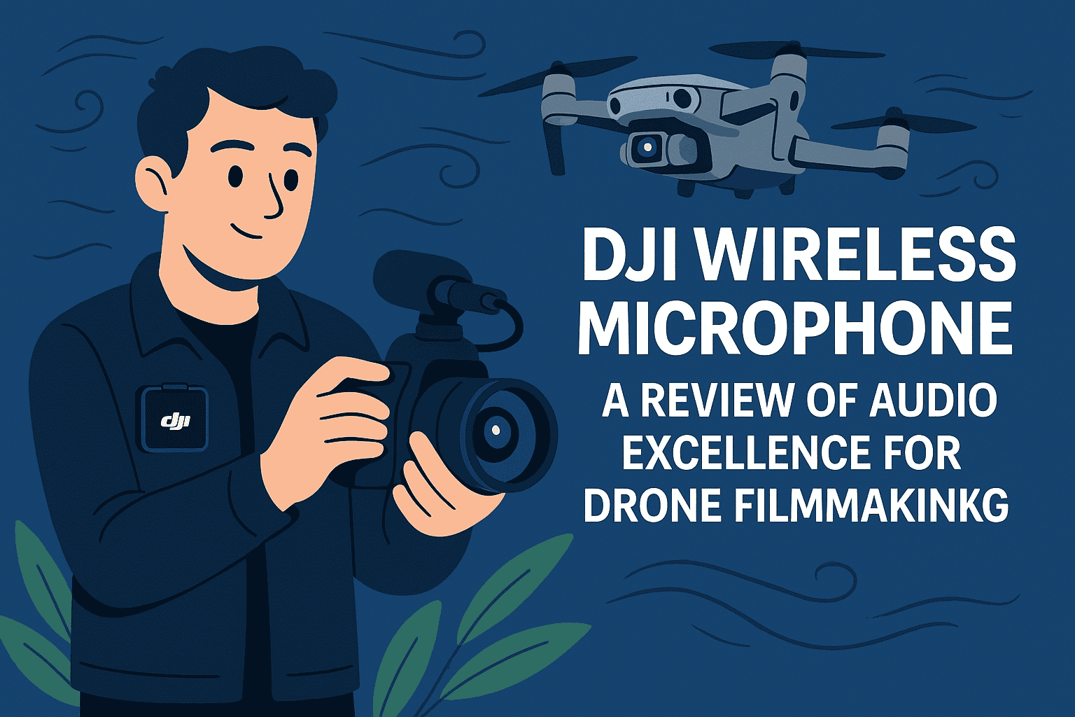 DJI 무선 마이크: 드론 영상 제작을 위한 오디오의 우수성 리뷰