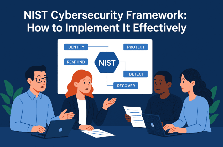 NIST 사이버 보안 프레임워크: 이를 효과적으로 구현하는 방법
