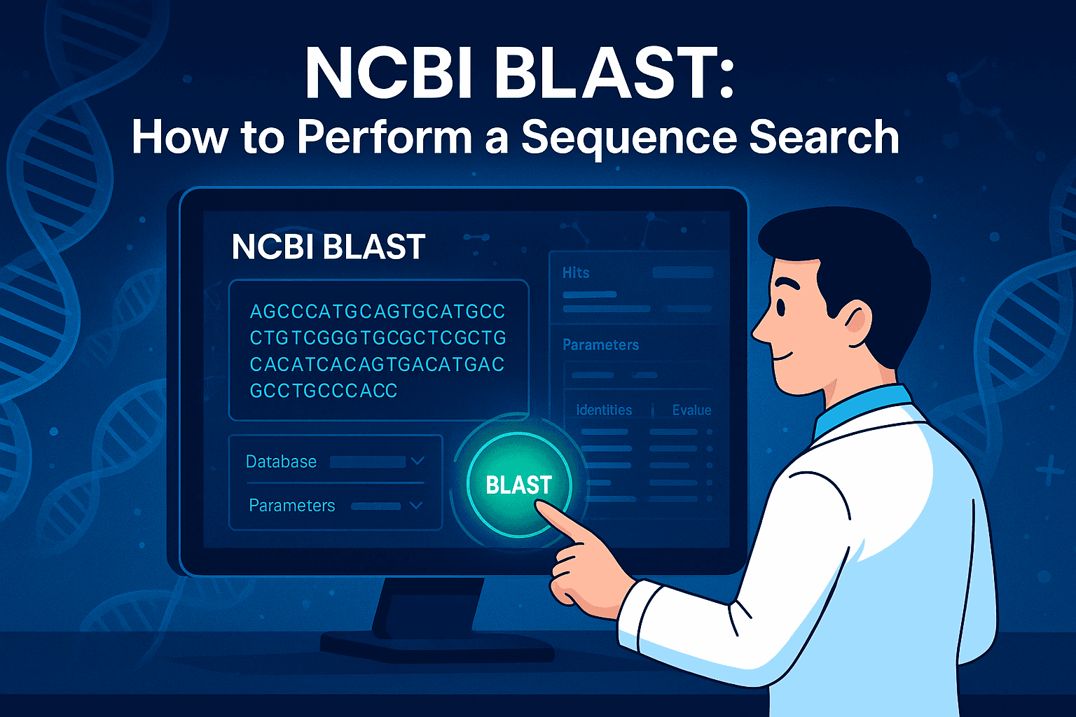 NCBI BLAST: How to Perform a Sequence Search
