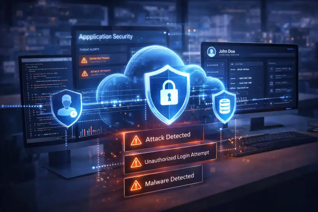 Application Security system defending a cloud-based platform