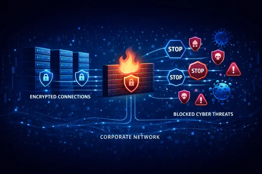 Network Security concept image