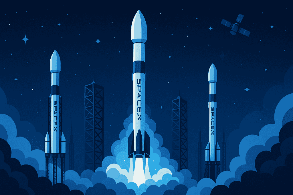 Space X Rocket.