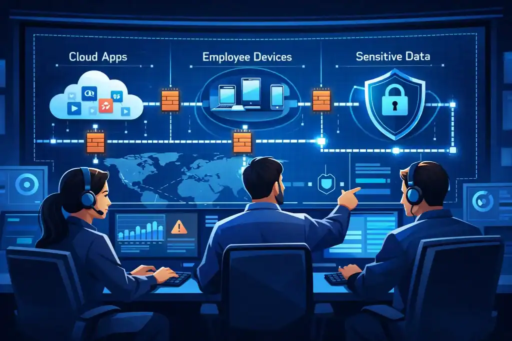IT team using Network Segmentation