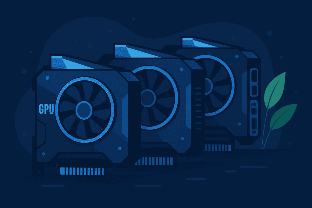 High-performance GPUs for AI workloads
