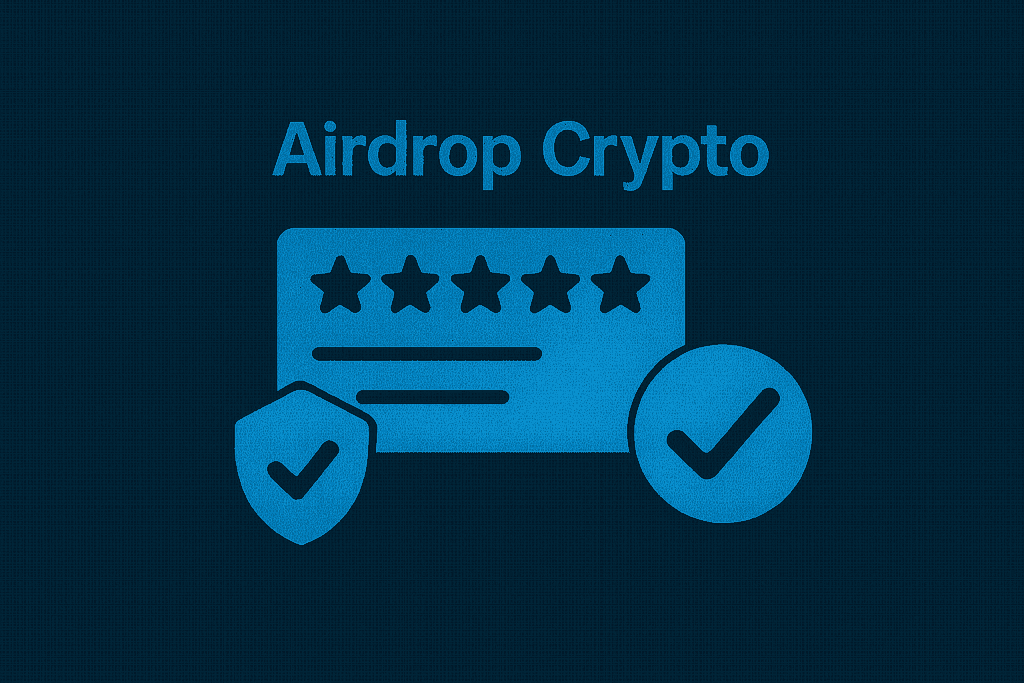 Airdrop crypto rating and review for trust and legitimacy.