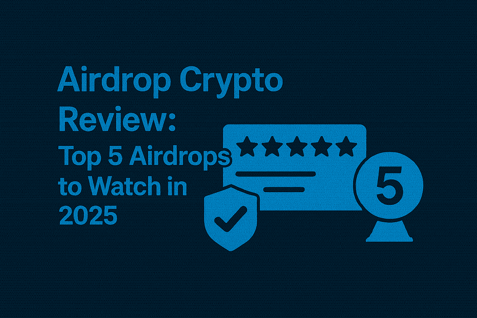Airdrop Crypto Review: Top 5 Airdrops to Watch in 2025