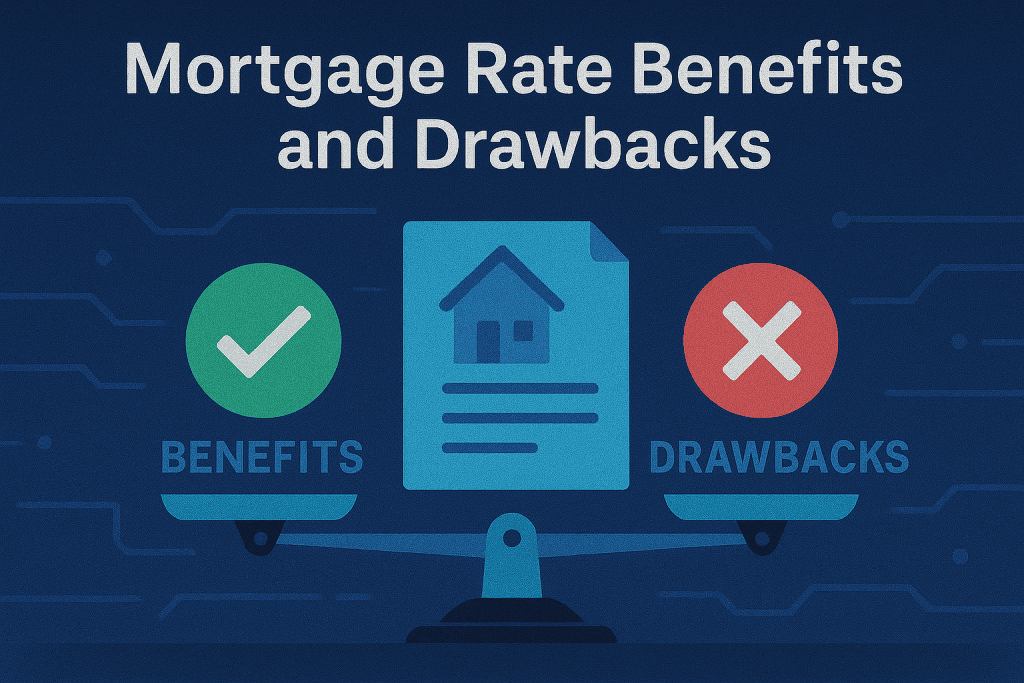 Mortgage rate benefits and drawbacks explained for informed decisions.