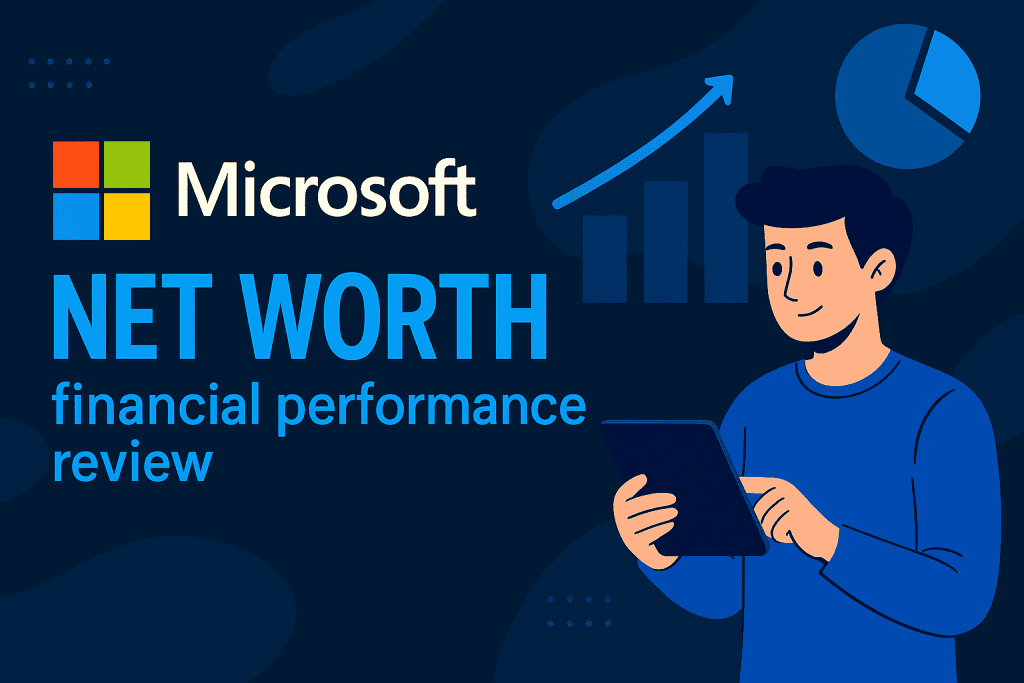 Microsoft 순자산 재무 성과 검토.