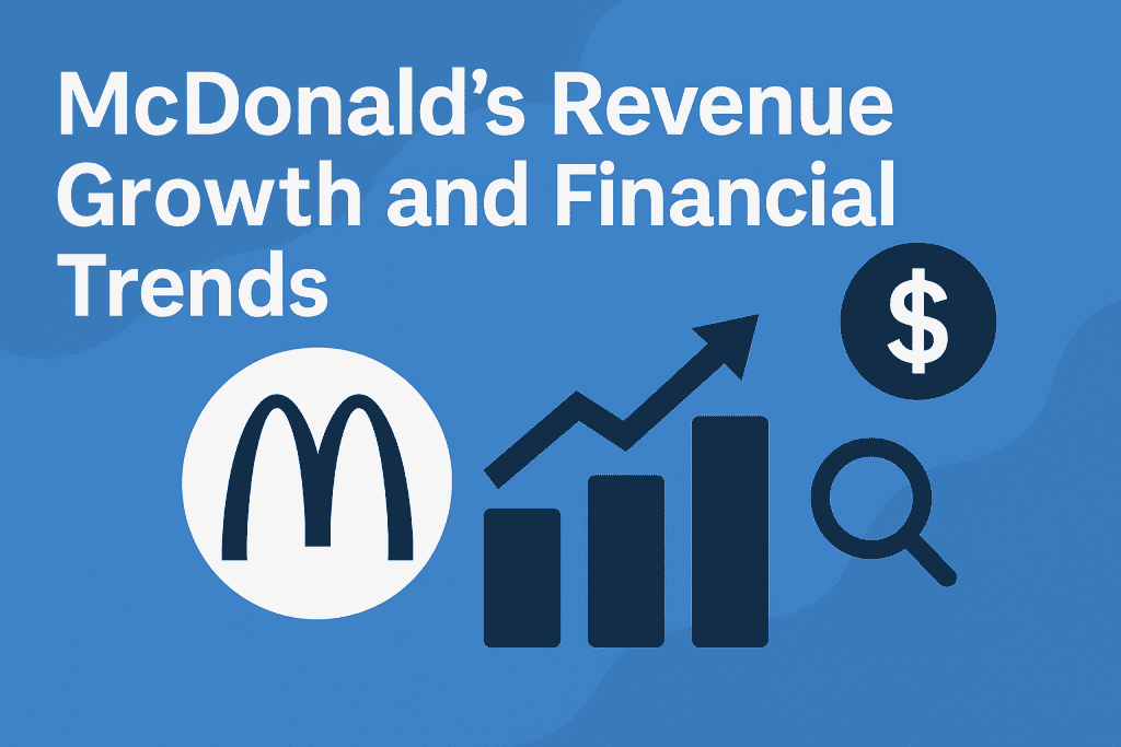 McDonald's revenue growth and financial trends chart.