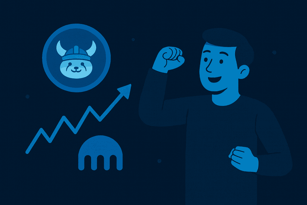 Floki Coin rising in popularity among crypto investors.