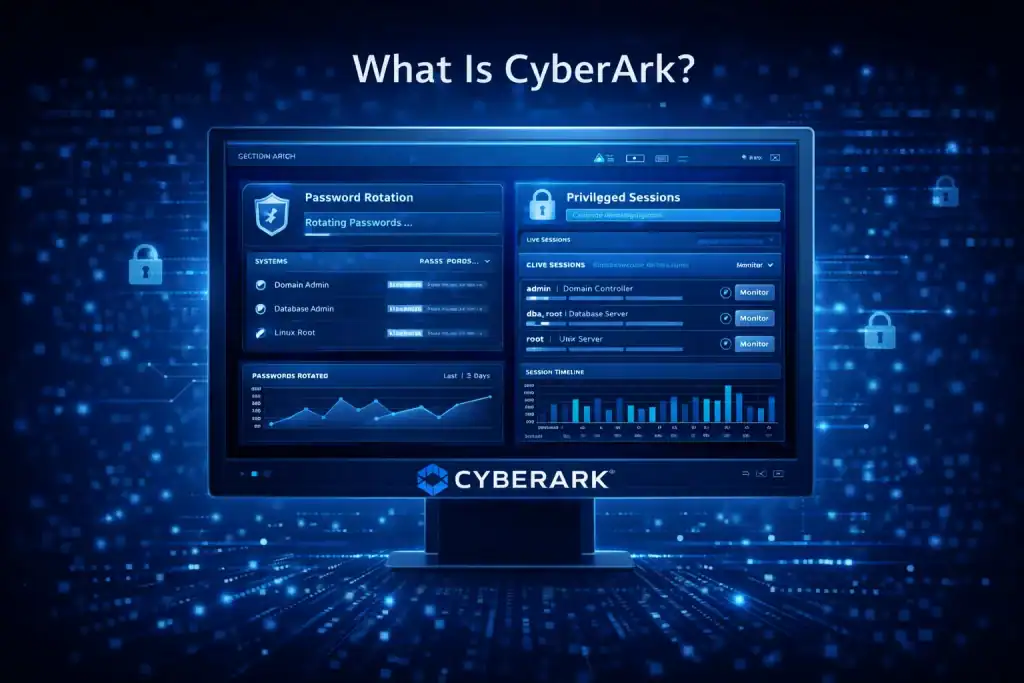 What Is CyberArk dashboard showing password rotation