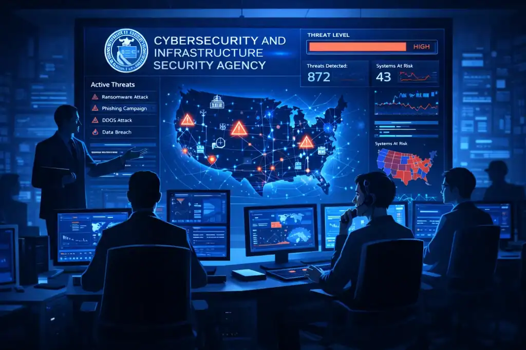 Cybersecurity and Infrastructure Security Agency experts protecting critical infrastructure