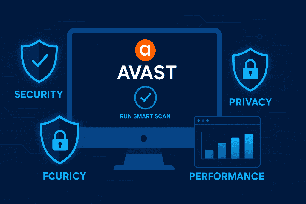Avast security features, privacy, and system performance review.