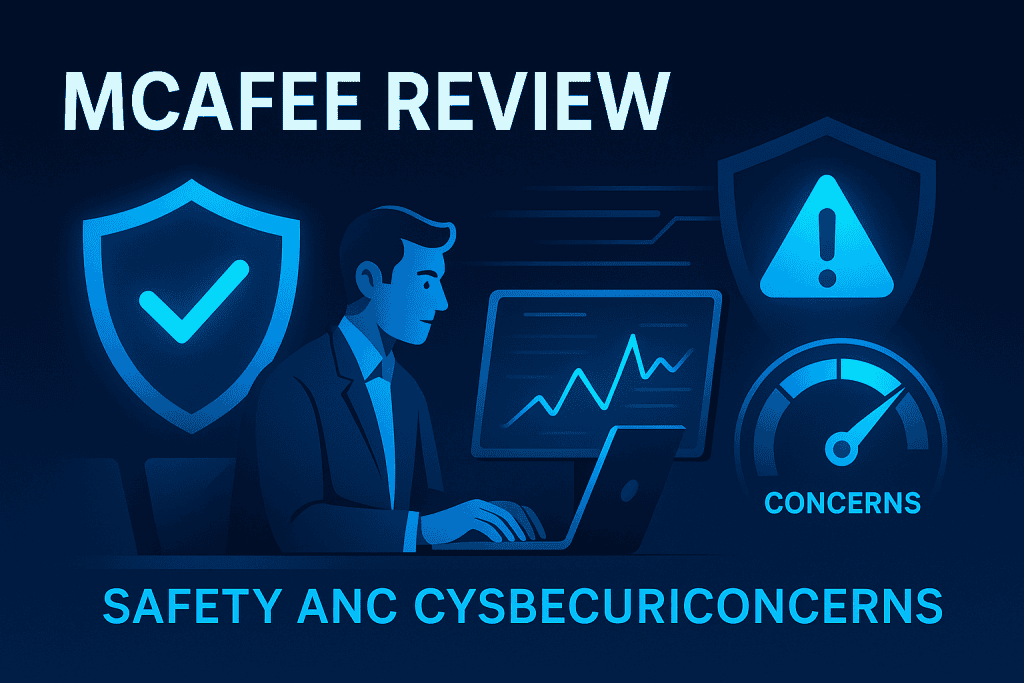McAfee review highlighting safety and cybersecurity concerns.