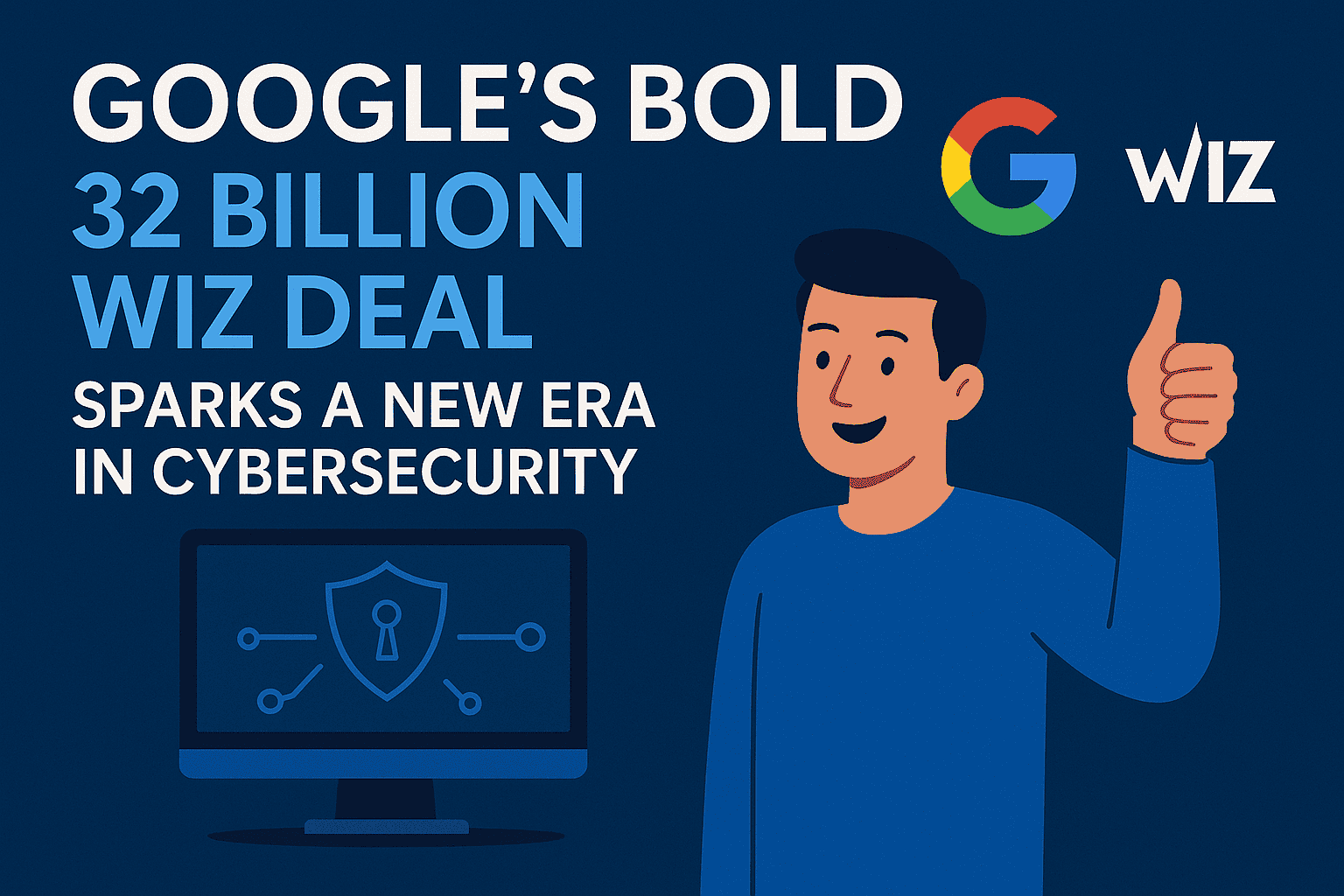 Google’s Bold $32 Billion Wiz Deal Sparks a New Era in Cybersecurity