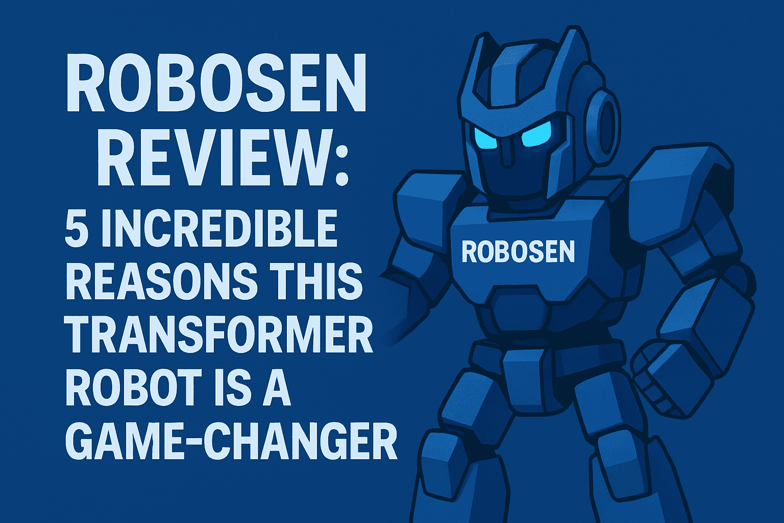 Robosen Review: 5 Incredible Reasons This Transformer Robot Is a Game-Changer