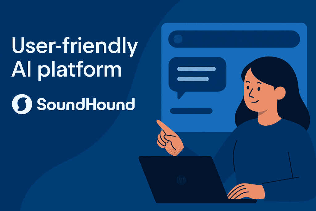 User-friendly AI platform powered by SoundHound.