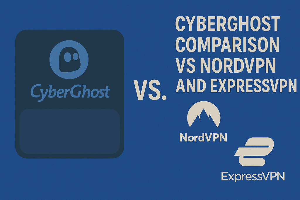 cyberghost comparison vs nordvpn and expressvpn