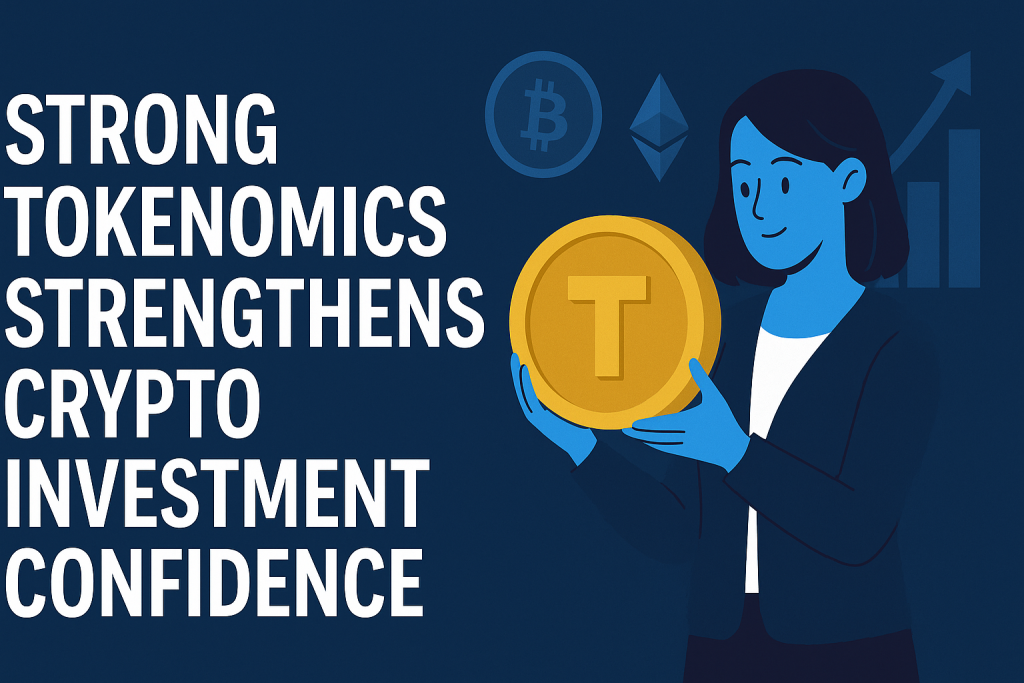 Strong tokenomics strengthens crypto investment confidence.