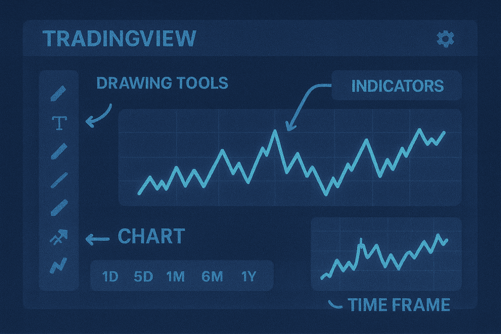 Detailed TradingView chart tools and feature overview