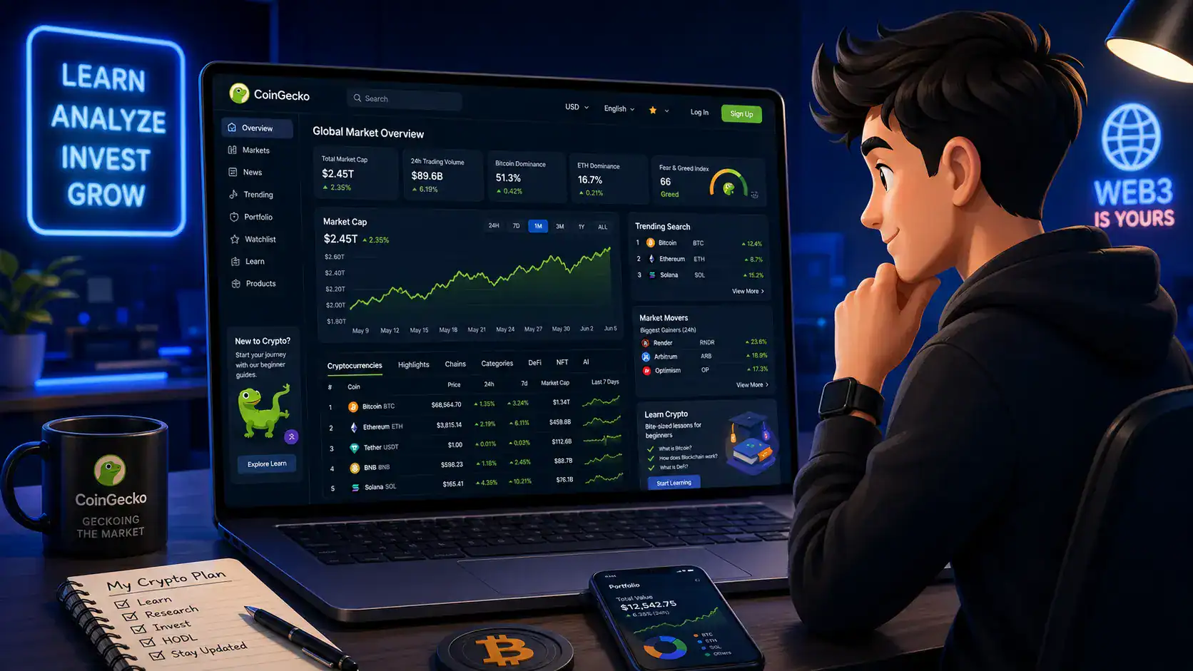 CoinGecko – Is This the Best Crypto Tracker Out There?