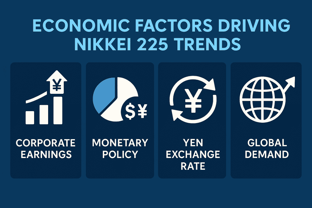 Economic factors driving Nikkei 225 trends
