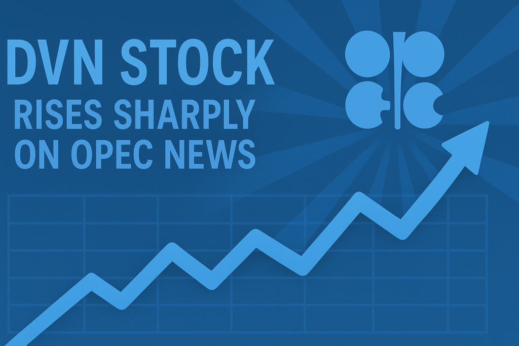 OPEC 소식에 Dvn 주식이 급등합니다.