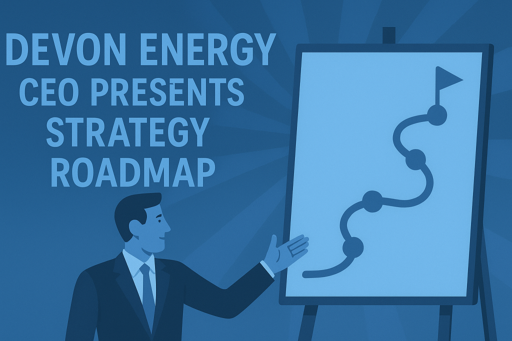Devon Energy CEO, 전략 로드맵 발표