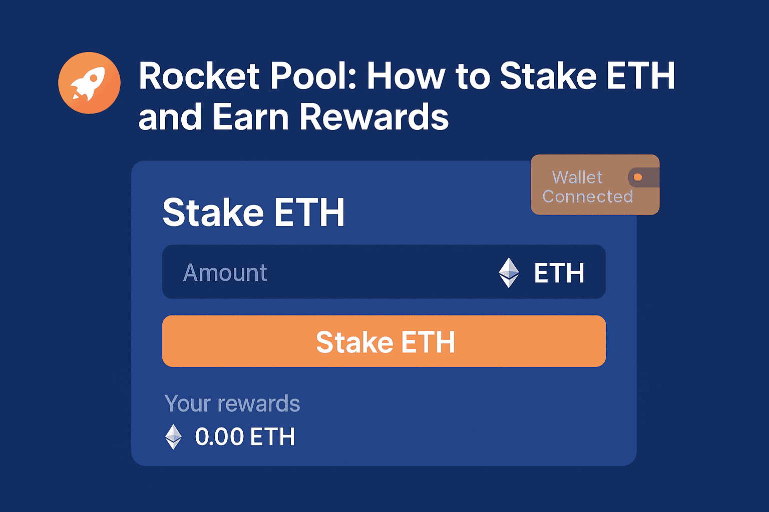 Rocket Pool: How to Stake ETH and Earn Rewards